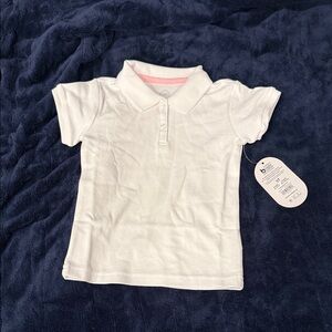 Wonder Nation White Kids Polo Shirt